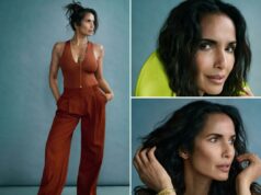 Padma Lakshmi serve ‘America’s Culinary Cup’ acompanhada de lindas joias Padma Lakshmi serve 'America's Culinary Cup' acompanhada de lindas joias
