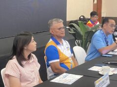 Palarong Pambansa 2026 é destaque nas exibições dos Para Games O subsecretário do Departamento de Educação, Malcolm Garma, responde a perguntas de trabalhadores da mídia durante a coletiva de imprensa sobre Palarong Pambansa 2026 no sábado. Juntaram-se a ele o governador de Agusan del Sur, Santiago Cane, Jr. e a vice-governadora Patricia Anne Plaza.