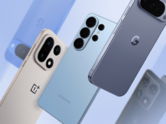 Parei de pagar a mais por carros-chefe depois que percebi que apenas esses quatro recursos são importantes Google Pixel 10 azul sobreposto a um ícone de calendário exibindo o ano de 2030.