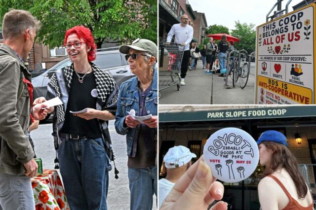 Park Slope Food Coop aprova polêmico boicote a Israel em Park Slope Food Coop aprova polêmico boicote a Israel em reunião caótica e divisiva com a presença de mais de 7 mil membros