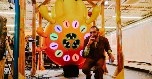 Parte raiz vegetal, parte divindade: a nova instalação Meow Wolf LA de Inside Everything Is Terrible
