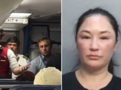 Passageiro da Delta faz com que o avião volte à idade após se recusar a desligar o telefone antes da decolagem Shannon Marie Harris,
