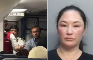 Passageiro da Delta faz com que o avião volte à idade após se recusar a desligar o telefone antes da decolagem Shannon Marie Harris,