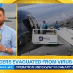 Passageiros de navio de cruzeiro australiano aguardam evacuação
