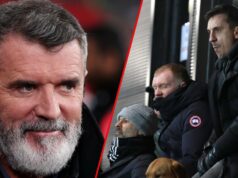 Paul Scholes e Gary Neville discordam de Roy Keane sobre a previsão principal de Man Utd x Sunderland Paul Scholes e Gary Neville discordam de Roy Keane sobre a previsão principal de Man Utd x Sunderland