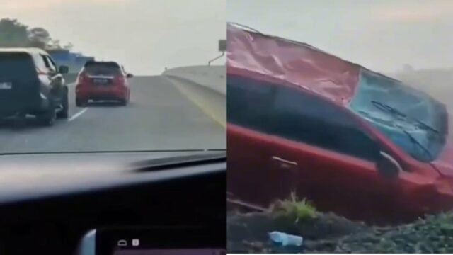 Pelaku Pembunuhan Wanita de Bogor Mau Kabur ke Garut, Dikejar Berakhir Mobil Terguling di Tol Cisumdawu
