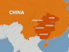Pelo menos 10 mortos em enormes inundações que varrem o sul e o centro da China Pelo menos 10 mortos em enormes inundações que varrem o sul e o centro da China