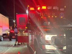 Pelo menos 19 feridos em suspeita de debandada em Atlantic Beach, na Carolina do Sul: autoridades Uma ambulância de resgate de bombeiros do condado de Horry chega ao local de uma debandada em Atlantic Beach, Carolina do Sul, em 24 de maio de 2026.