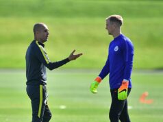 Pep Guardiola revela seu único arrependimento como técnico do Man City enquanto o lendário técnico se despede após uma passagem de 10 anos fortemente condecorada em Manchester Guardiola deixou Hart de fora no início da campanha em favor de Willy Caballero, antes da chegada de Claudio Bravo empurrar o internacional inglês ainda mais para baixo na hierarquia