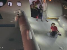 Pessoa morre após ser atropelada por aeronave decolando em Denver Imagens fornecidas pelos passageiros mostraram o avião sendo evacuado na pista.