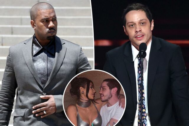 Pete Davidson revive a rivalidade entre Kanye West durante a briga de Kevin Hart com uma chocante piada nazista
