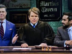 Pete Hegseth, Kash Patel e Justice Kavanaugh vão ao bar juntos para comemorar a guerra do Irã, álcool no ‘SNL’ Cold Open Pete Hegseth, Kash Patel e Justice Kavanaugh vão ao bar juntos para comemorar a guerra do Irã, álcool no 'SNL' Cold Open