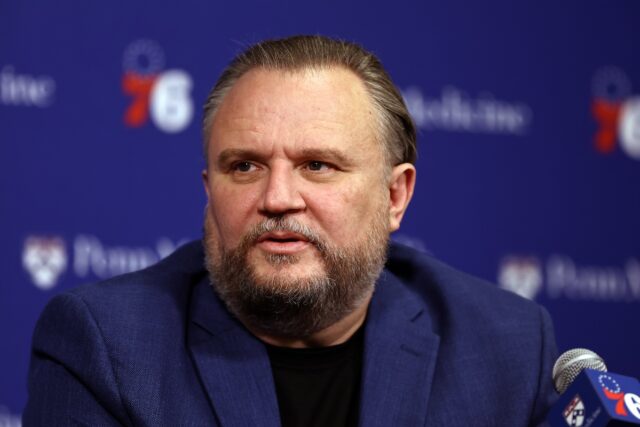 Former 76ers president of basketball operations Daryl Morey