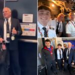 Piloto da Spirit Airlines recebe despedida emocionada de companhia aérea rival após voo de aposentadoria ser cortado em meio a paralisação
