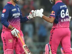 Placar ao vivo de RR x DC, IPL 2026: Rajasthan Royals 29/2 (4); Starc vence Jaiswal na primeira jogada; Jamieson joga Sooryavanshi Placar ao vivo de RR x DC, IPL 2026: Rajasthan Royals 29/2 (4); Starc vence Jaiswal na primeira jogada; Jamieson joga Sooryavanshi