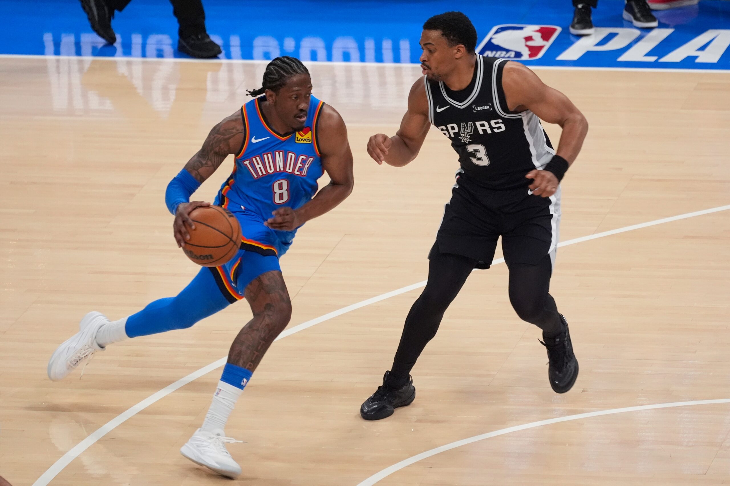 Relatório de lesão da NBA, guarda do Oklahoma City Thunder, Jalen Williams, jogo 7 Thunder vs Spurs
