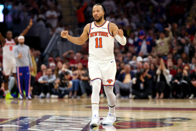 Playoffs da NBA: Knicks perto da final e vantagem de Jalen Brunson Knicks x Cavaliers Jogo 3 NBA Playoffs Leste finais