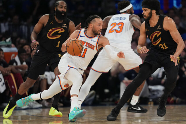 Playoffs da NBA: Knicks se recuperam de 22 a menos Pontuações da NBA hoje (20 de maio): Finais da Conferência Leste dos Playoffs da NBA, Jogo 1: New York Knicks x Cleveland Cavaliers.