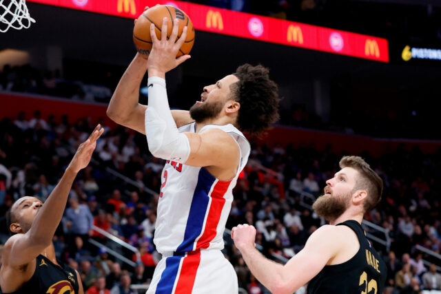 Cade Cunningham Pistons x Cavaliers NBA