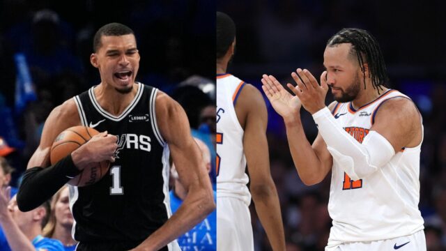 Playoffs da NBA: o jogo 1 das finais da conferência Pontuações da NBA hoje (20 de maio): NBA Playoffs, finais da Conferência Leste, jogo 1: New York Knicks x Cleveland Cavaliers Jalen Brunson