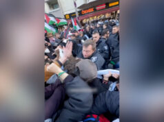 Polícia alemã agride manifestantes em comício de aniversário da Nakba Polícia alemã agride manifestantes em comício de aniversário da Nakba