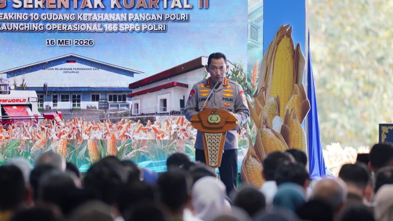 Polri Bangun 28 Gudang Ketahanan Pangan, Maksimalkan Jaga Hasil Panen
