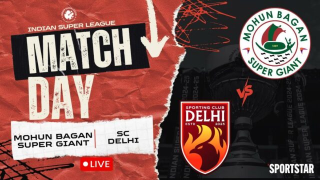 Pontuação ao vivo de Mohun Bagan x SC Delhi: título do olho dos Mariners; Atualizações do ISL
