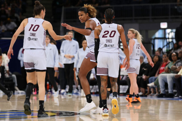 Pontuações WNBA: Nyara Sabally marca o melhor da carreira como WNBA marca hoje Tempo x Sky Nyara Sabally