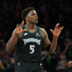 NBA marca hoje Anthony Edwards Timberwolves x Spurs NBA Playoffs, jogo 4