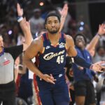 Donovan Mitchell Cavaliers x Pistons, Jogo 3, Playoffs da NBA, pontua hoje