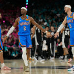 Shai Gilgeous-Alexander Thunder x Spurs NBA Playoffs West finais, jogo 3