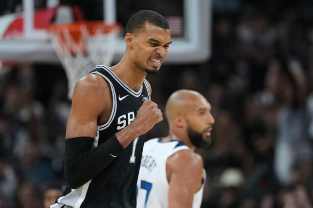 NBA marca hoje Victor Wembanyama Spurs x Timberwolves Jogo 5 NBA Playoffs