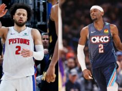 Pontuações dos Playoffs da NBA hoje: Pistons vs Cavaliers, Lakers vs Thunder NBA marca hoje Pistons x Cavaliers playoffs da NBA Cade Cunningham