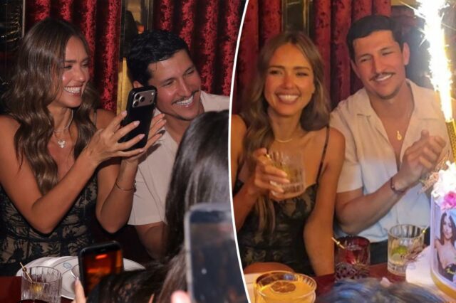 Por dentro da comemoração privada do 45º aniversário de Jessica Alba com Danny Ramirez em Miami
