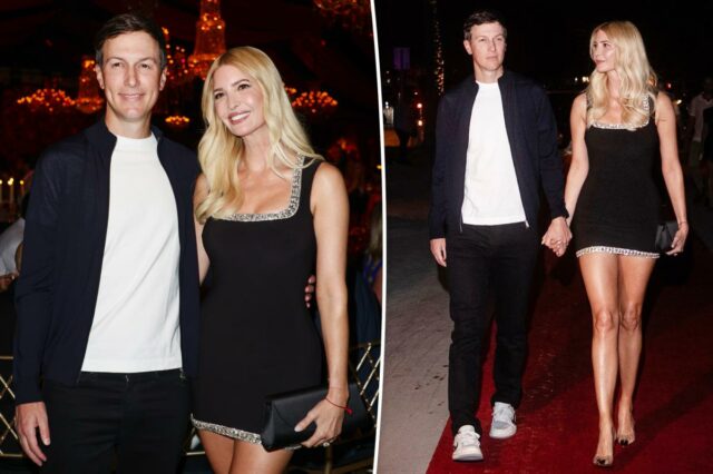 Por dentro da 'doce' noite de encontro de Ivanka Trump e Jared Kushner na festa da ultra-elite do Grande Prêmio de Miami
