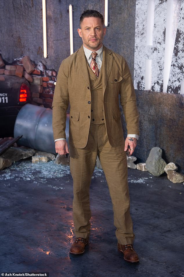Tom Hardy conquistou a reputação de um dos atores mais atraentes de sua geração