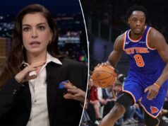 Por que Anne Hathaway está recebendo todo o crédito pelo desempenho histórico dos Knicks nos playoffs Anne Hathaway em