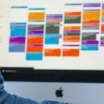 Por que uso o Apple Calendar e não uma lista de tarefas como meu gerenciador de tarefas | A foto mostra o aplicativo Calendário aberto em um iMac