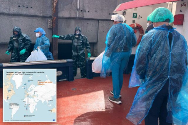 Possível caso de hantavírus em Illinois não relacionado ao surto Possível caso de hantavírus em Illinois não relacionado ao surto no navio de cruzeiro MV Hondius