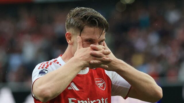 Premier League: Arsenal vence o Fulham por 3 a 0 e aumenta a pressão sobre o Manchester City
