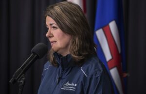 Primeiro-ministro de Alberta fará campanha contra a divisão do Canadá Danielle Smith