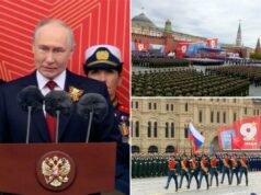 Putin participa do desfile reduzido da vitória na 2ª Guerra Mundial, à medida que as preocupações se aprofundam com a guerra na Ucrânia Putin participa do desfile reduzido da vitória na 2ª Guerra Mundial, à medida que as preocupações se aprofundam com a guerra na Ucrânia