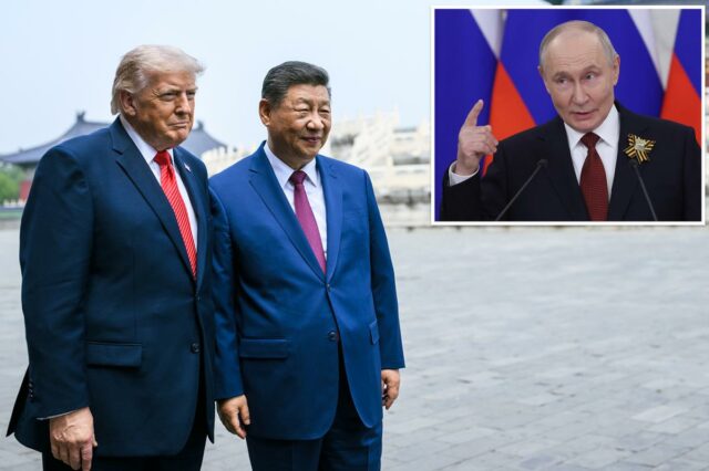 Putin visitará o 'querido amigo' Xi Jinping dias após a Putin visitará o 'querido amigo' Xi Jinping dias após a viagem de alto risco de Trump a Pequim