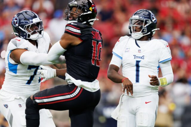 Quais times da NFL não conseguiram um jogo no horário Las Vegas Raiders QB Fernando Mendoza