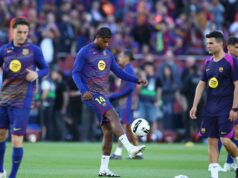 Qual é o novo logotipo da camisa do Barcelona durante o El Clasico? Qual é o novo logotipo da camisa do Barcelona durante o El Clasico?
