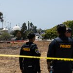 Police respond to a reported active shooter at the Islamic Center of San Diego in San Diego, California, on May 18, 2026.