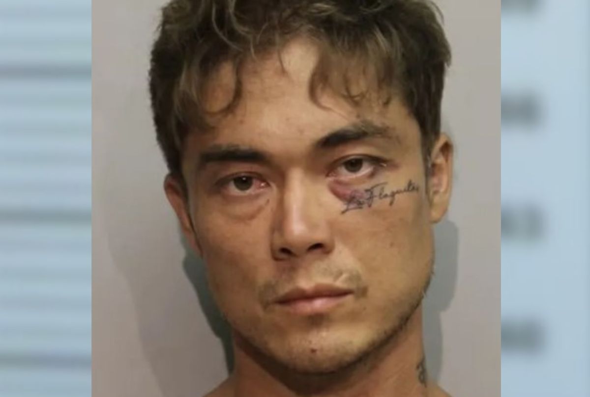 A mugshot of Jacob Daniel Baker following his arrest.