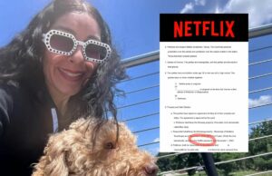 Quem obtém a senha do Netflix? Dentro de um acordo de divórcio moderno A picture of the divorce papers that specified the Netflix clause.