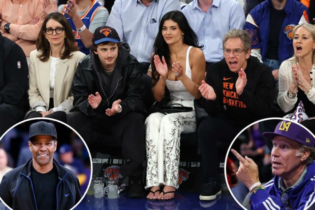 Quem seria a celebridade final dos cinco titulares do Lakers e Knicks?
