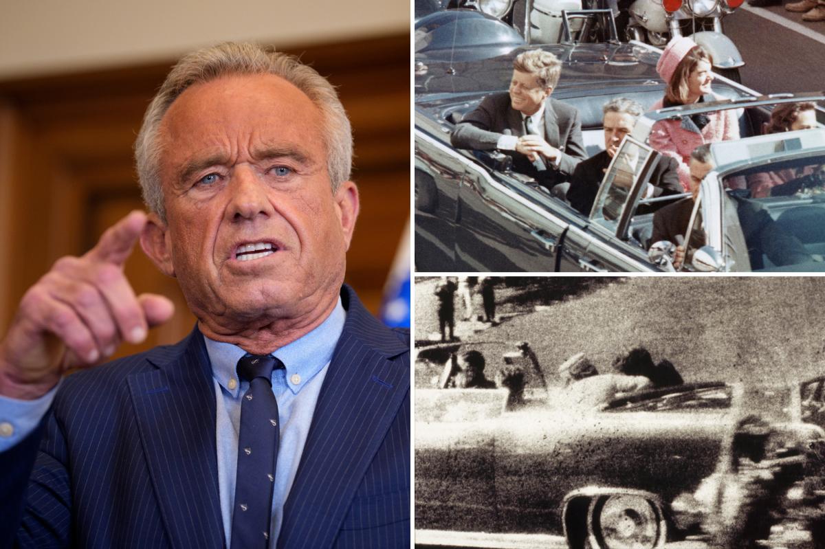 RFK Jr. CIA critica por supostamente 'apreender' os registros de assassinato do tio JFK: 'É ilegal'